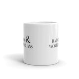 Badass & World-Class | White Glossy Mug | 11oz & 15oz