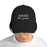 Badass Manifester | Distressed Dad Hat