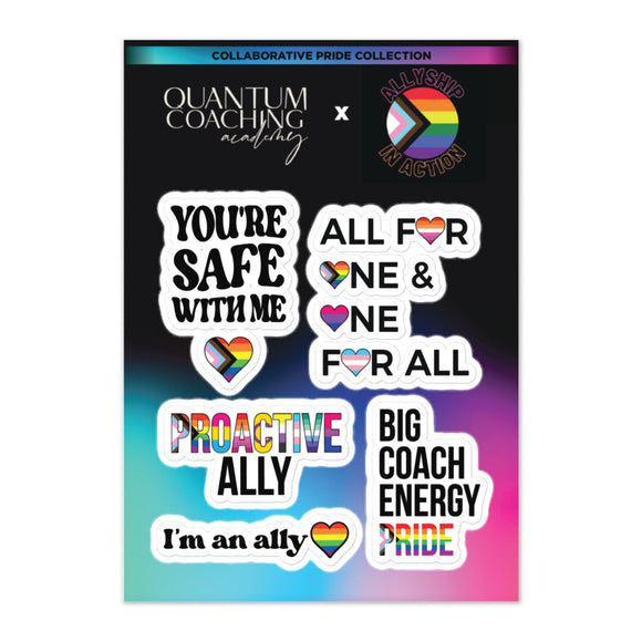 Pride Collaboration Sticker Sheet