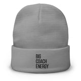 Big Coach Energy | Embroidered Beanie