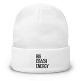 Big Coach Energy | Embroidered Beanie