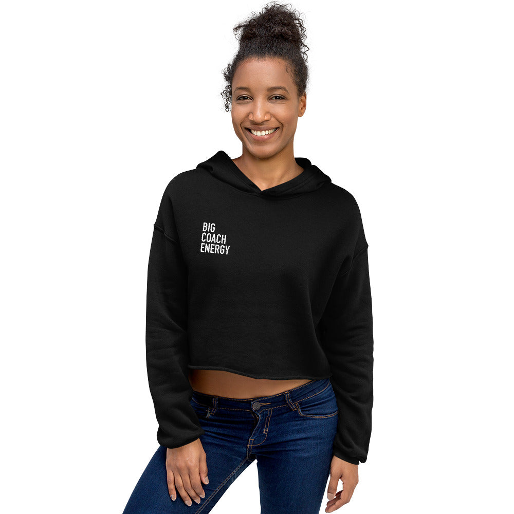 Big Coach Energy Crop Hoodie – Big Coach Energy Shop